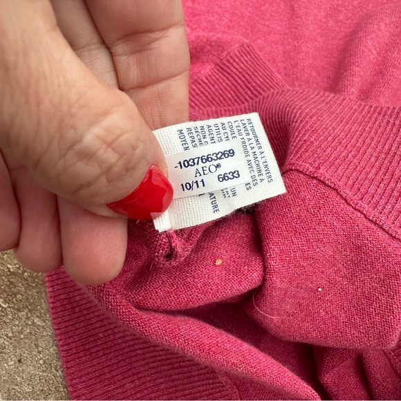 American Eagle Outfitters Women's Coral Sweater Small - Picture 6 of 6